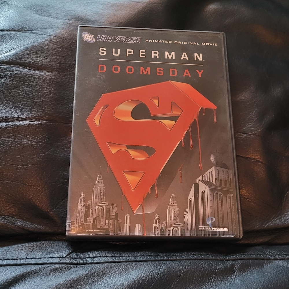 Animated Superman Doomsday DVD